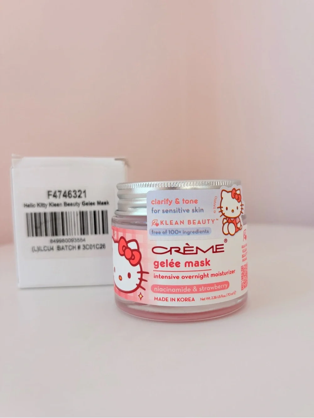The Crème Shop x Hello Kitty Intensive Overnight Moisture Gelée Mask